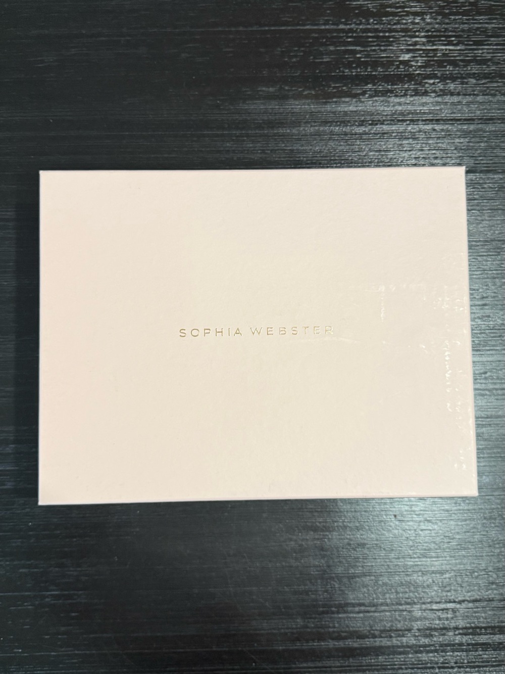 Sophia Webster Blush Pink Presentation Box